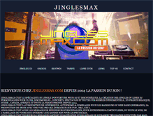 Tablet Screenshot of jinglesmax.com